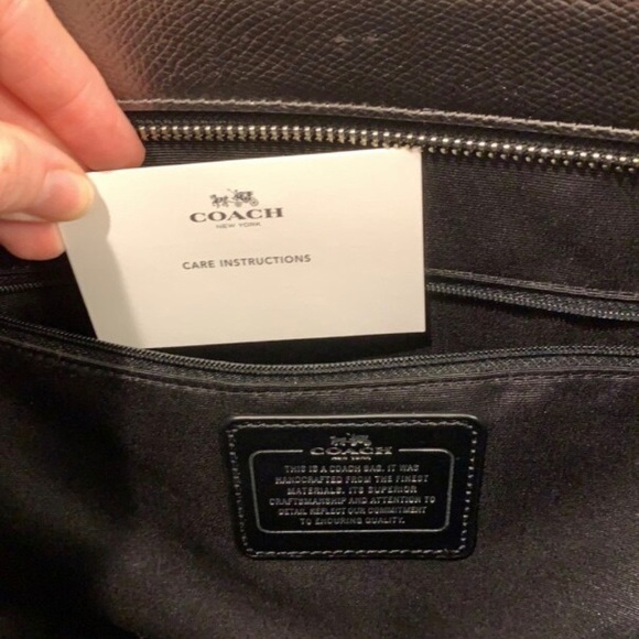 Silver Coach Shoulder Purse - Picture 3 of 4